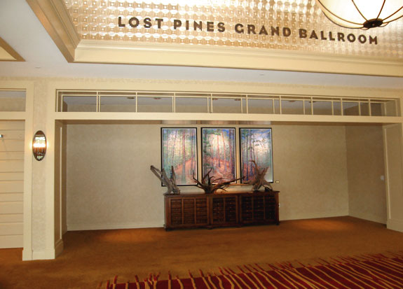 Lost Pines Grand Ballroom Entrance Area