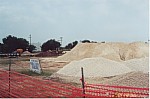 View of the construction of the Bastrop Public Safety Building - April 2000.
