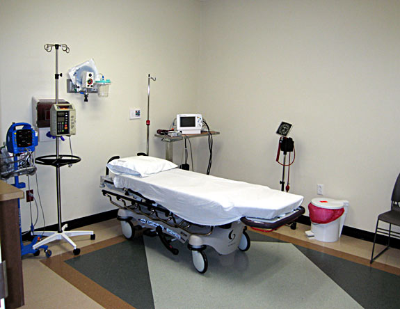 An Emergency Diagnostic Room