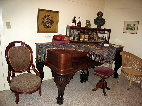 Piano used by former Governor of Texas, Joseph Sayers of Bastrop