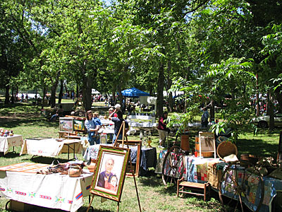 A general scene at this year's 2005 Yesterfest