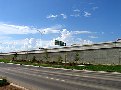 Another view of the freeway through Bastrop.
