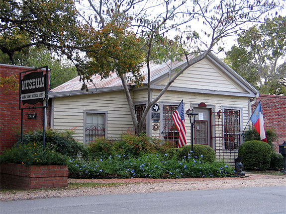 View of the Bastrop County Historical Society Museum. 
