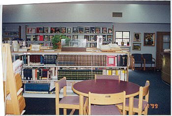View of reference and magazine section.
