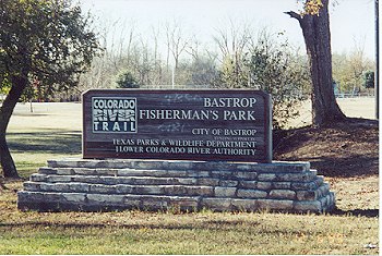 Entrance Sign to Fisherman's Park
