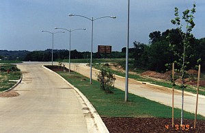 View of the entrance to BEDC Industrial Park.