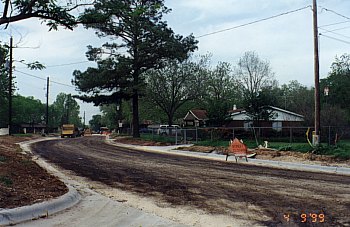 A view of the construction on adjacent streets to Lincoln Dr., and the need for patience as we incur inconveniences due to the construction.